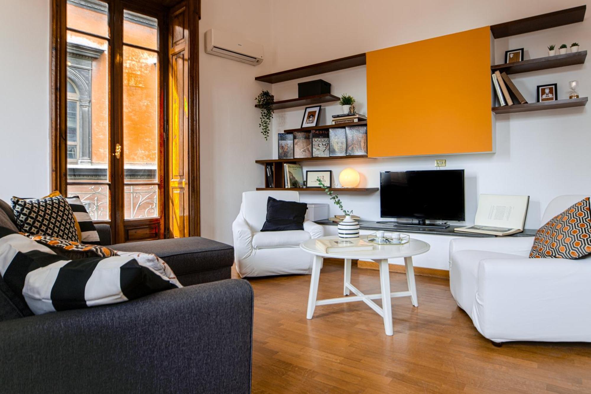 Gocce Villas - Casa Frangio Modern Apartment Historical Centre Napels Buitenkant foto